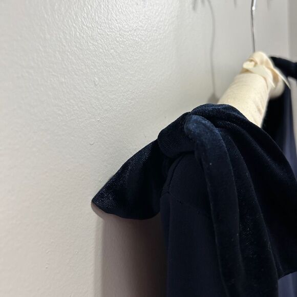 Crown & Ivy Blue Sheath Long Sleeve Dress - Picture 2 of 5